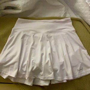White tennis Skirt